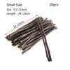 20/40/80/100pcs Hamster Rabbit Teeth Grinding Apple Tree Stick Minerals Molar Stone Toys for Chinchilla Hamster Pet accessories