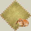 4/10Pcs Rabbit Guinea Pig Cage Liner Small Pet Items Waterproof Anti Slip Bedding Mat Highly Absorbent Pee Pad For Pet SleepMat