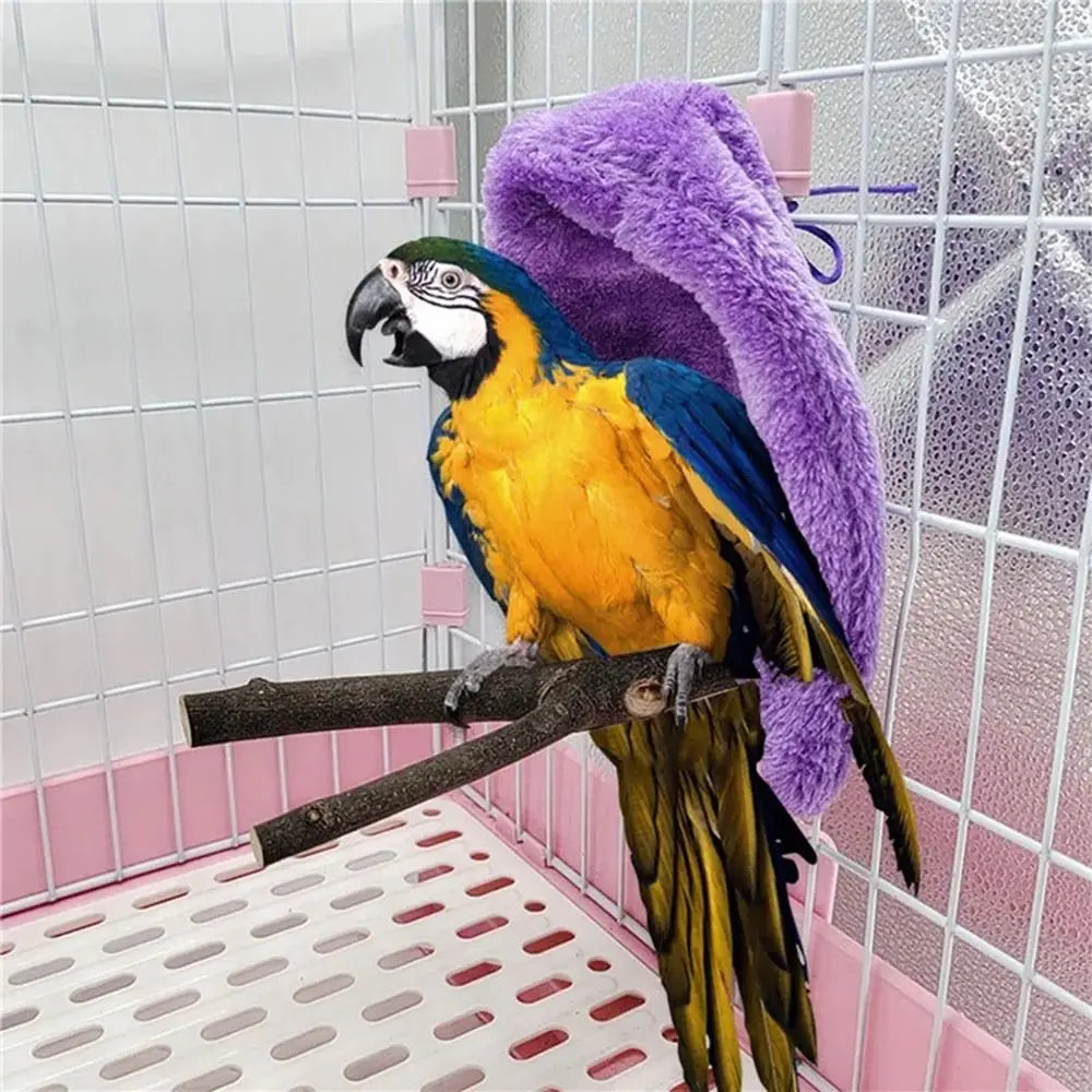 Parakeet Bed Windproof Bird Hammock Cotton Comfortable Bird Warm Tent Warm Accessories Small Pets Nest Winter