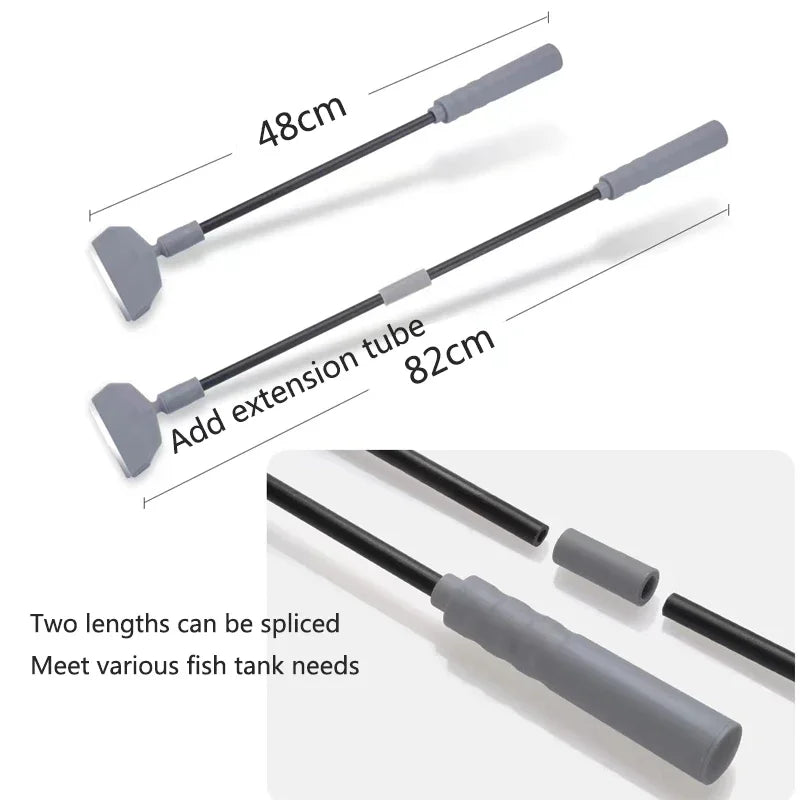 Aquarium Fish Tanks Cleaning Tools Kit Algae Tank Cleaner Set Aquarium Cleaner Fish Tank Net Scraper Sponge accessories