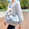 Pet Ortable Shoulder Bag with Pocket Fits Within 7.5kg Dog Cat Sling Carrier for Outdoor Travel Hiking Pet Carrying Supplies - Play Paws Toys