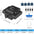 Aquarium Air Pump Fish Oxygen Aerator Pump Basement Aquarium Hydroponic 4 Outlets Air Pump Bubbler with Accessories Fish Tank