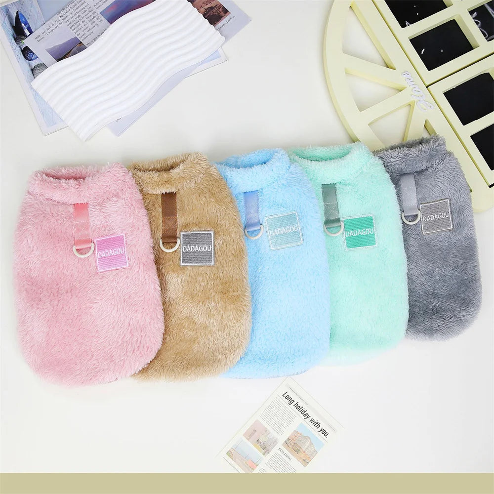 Winter Cat Puppy Jumpsuits Warm Fleece Pet Coat for Small Dogs Cats Kitten Clothing Chihuahua Sphynx Jacket ropa para gato - Play Paws Toys