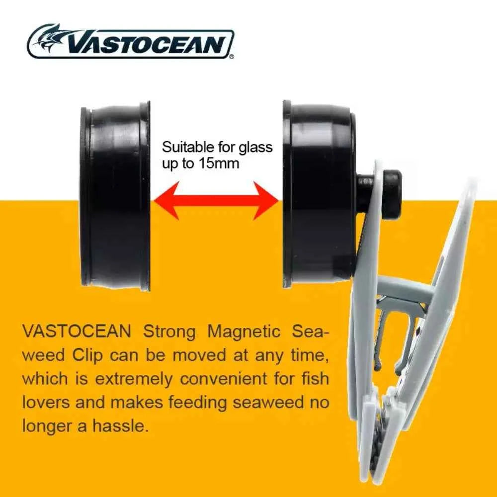 Vastocean Commemorative Edition Strong Magnetic Seaweed Feeding Clip SKU For 2 in 1 Seaweed/Vegetable Clip/Clip and Seedweed