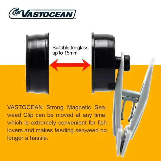 Vastocean Commemorative Edition Strong Magnetic Seaweed Feeding Clip SKU For 2 in 1 Seaweed/Vegetable Clip/Clip and Seedweed