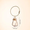 Cat Hair Memorial Storage Keychain Cat Fur Container Pets Cat Fur Collector Capsule Keyring Kitty Hair Hanging Pendants