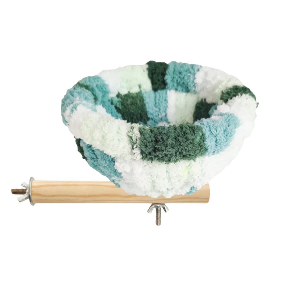 New Warm Winter Bird Nest Colorful Hanging Parrot Hideaway Bird Cage Accessories Small Pet House for Hummingbird