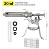 10/20/30/50Ml Automatic Continuous Syringe With Needles Adjustable Vaccine Injection for Livestock Pig Cattle Sheep Chicken