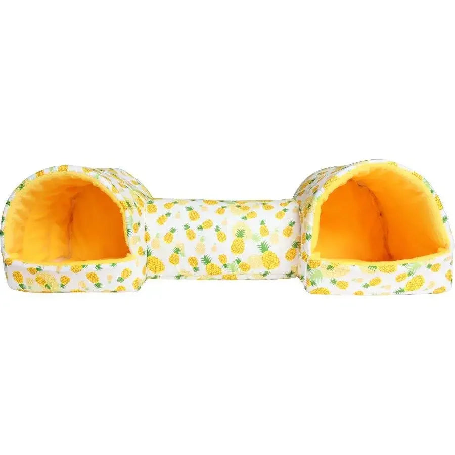 Hamster Rodents Hideaway Toy Gerbil Bed Hideouts Pet Tunnel Cave for Ferrets Hamster Guinea Pigs Sleeping Hideaway Tube F5K3
