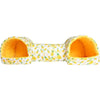 Fleece Tunnel Cave Hideaway for Hamsters & Ferrets