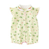 Baby summer clothes, thin newborn girl jumpsuit, full moon princess, hundred days, super cute and stylish summer clothes