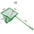 Portable Fish Net Long Handle Square Aquarium Accessories Fishbowl Landing Net Fishing Net Outdoors Crab Traps Fishing Tools