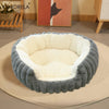 Jumbo Soft Warm Cat Bed - Plush Cozy Puppy Sofa with Backrest, Washable Non-Slip, Polyester Pet Bed for Kittens & Small Dog - Play Paws Toys