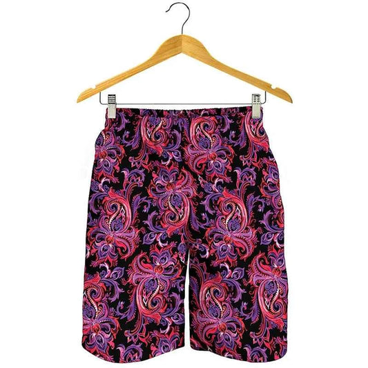 Fashion Paisley  Pattern Beach Short Men Clothing Popular 3D Print Daily Casual Board Shorts Classic Trend Streetwear New Trunks