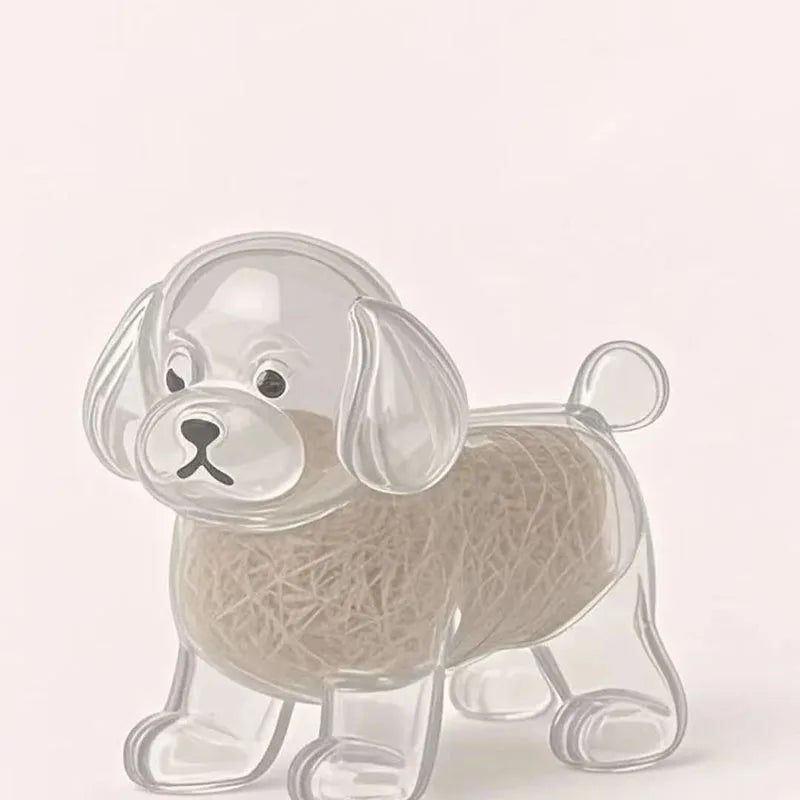 Dog Cat Hair Storage Pendant Keychain Box Couple Car Key Chains Jewelry Souvenir Pet Lover Keepsake Memorial Keychain Gift Decor