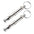 1/2Pcs Dog Whistle To Stop Barking, Adjustable Sound Pitch Dog Whistle With Keychain, Professional Recall Pet Puppy Cat Dog
