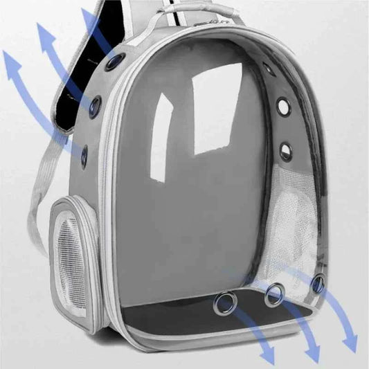 2025 New Space Capsule Transparent Cat Bag Breathable Shoulder Pet Bag Portable Cat Bag Pet Supplies Pet Backpack