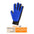 Reusable Double-Sided Pet Hair Removal Glove Anti-Static Grooming Tool for Cats Dogs Soft Brush Mitt for Furniture Carpet Cloth