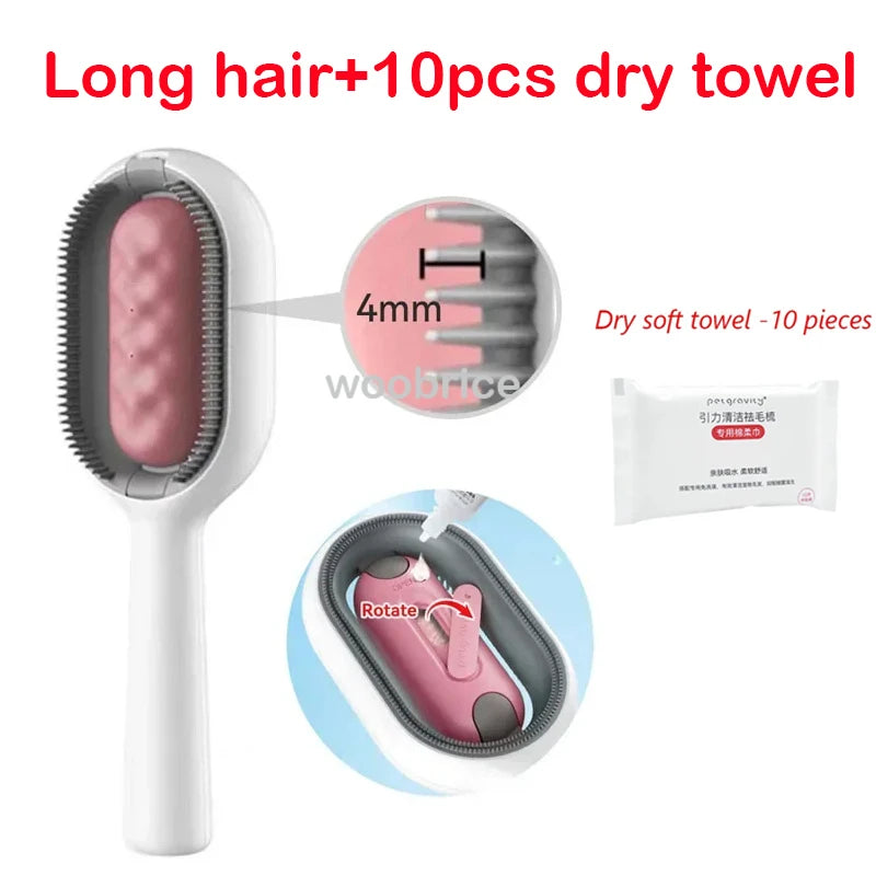 Pet Products Cat Comb for Cats Pet Hair Remover Brush Dog and Cat  Brush Accessories dogs Animal Cat Massage Grooming Wool Brush