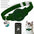 Fashion Airtag Pet Collar Adjustable Elastic Nylon Puppy Cat Collar with Bell Anti-lost GPS Tracker Case（No tracker included）