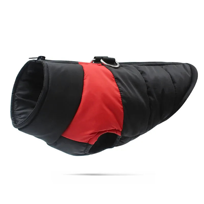 Warm Winter Dog Clothes Large Small Medium Dogs Outdoor Walking Windproof Pet Jacket Soft Pets Coat Lightweight Labrador Outfits