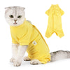 Cat Surgical Recovery Suit for Male Female Cat,Abdominal Wounds Cone E-Collar Alternative Anti-Licking Pet Recovery Suit