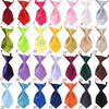 Pet Bowties 30/50/100PCS Dog Tie Collars Bulk Adjustable Dog Bow Ties Solid Color Cat Neckties Pet Supplies For Dogs and Cats