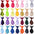 Pet Bowties 30/50/100PCS Dog Tie Collars Bulk Adjustable Dog Bow Ties Solid Color Cat Neckties Pet Supplies For Dogs and Cats