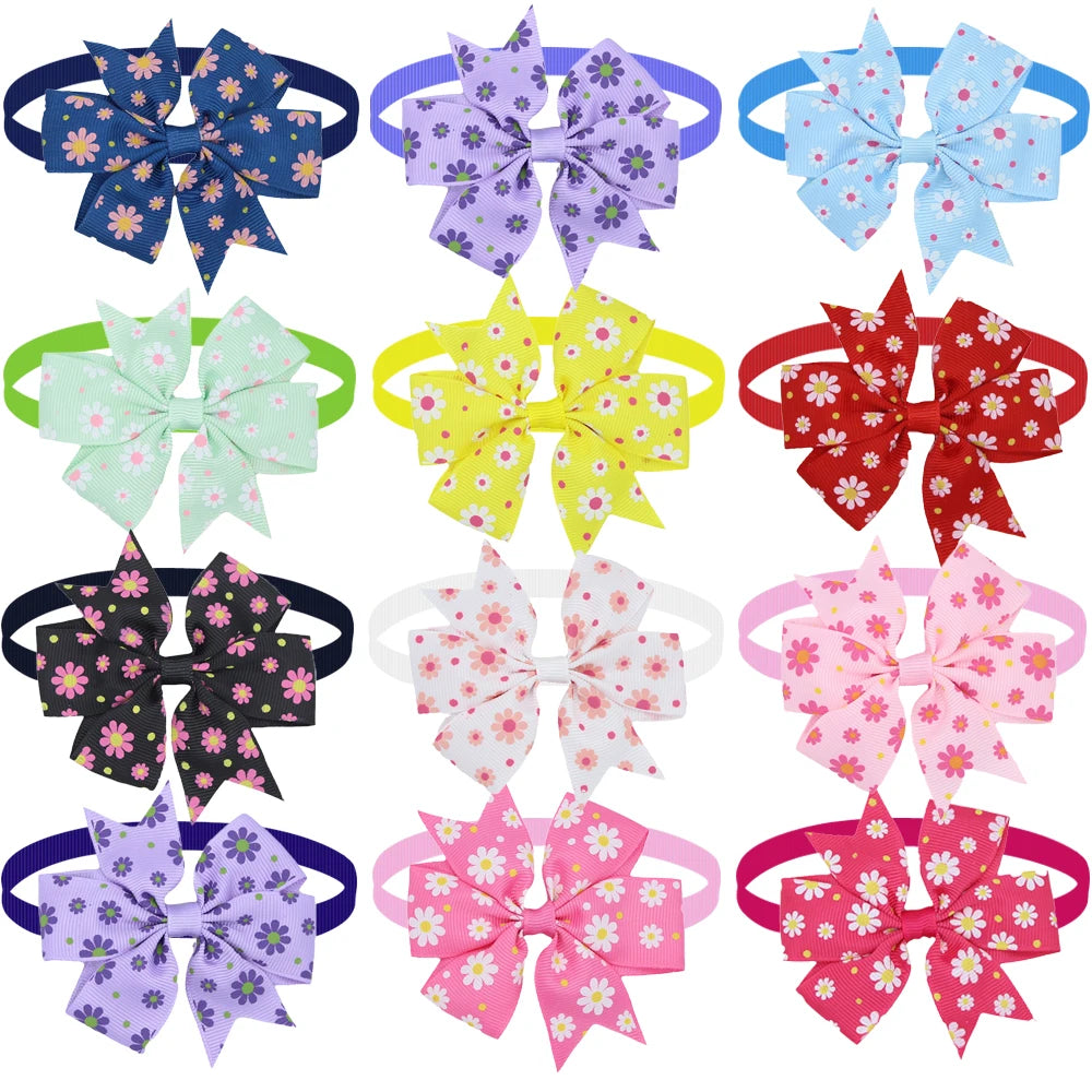 50/100pcs Pet Dog Bow Ties Dog Pet Accessories Cute Pet Dog Bowties Neckties Dog Grooming Products Pet Shop Dog Supplies