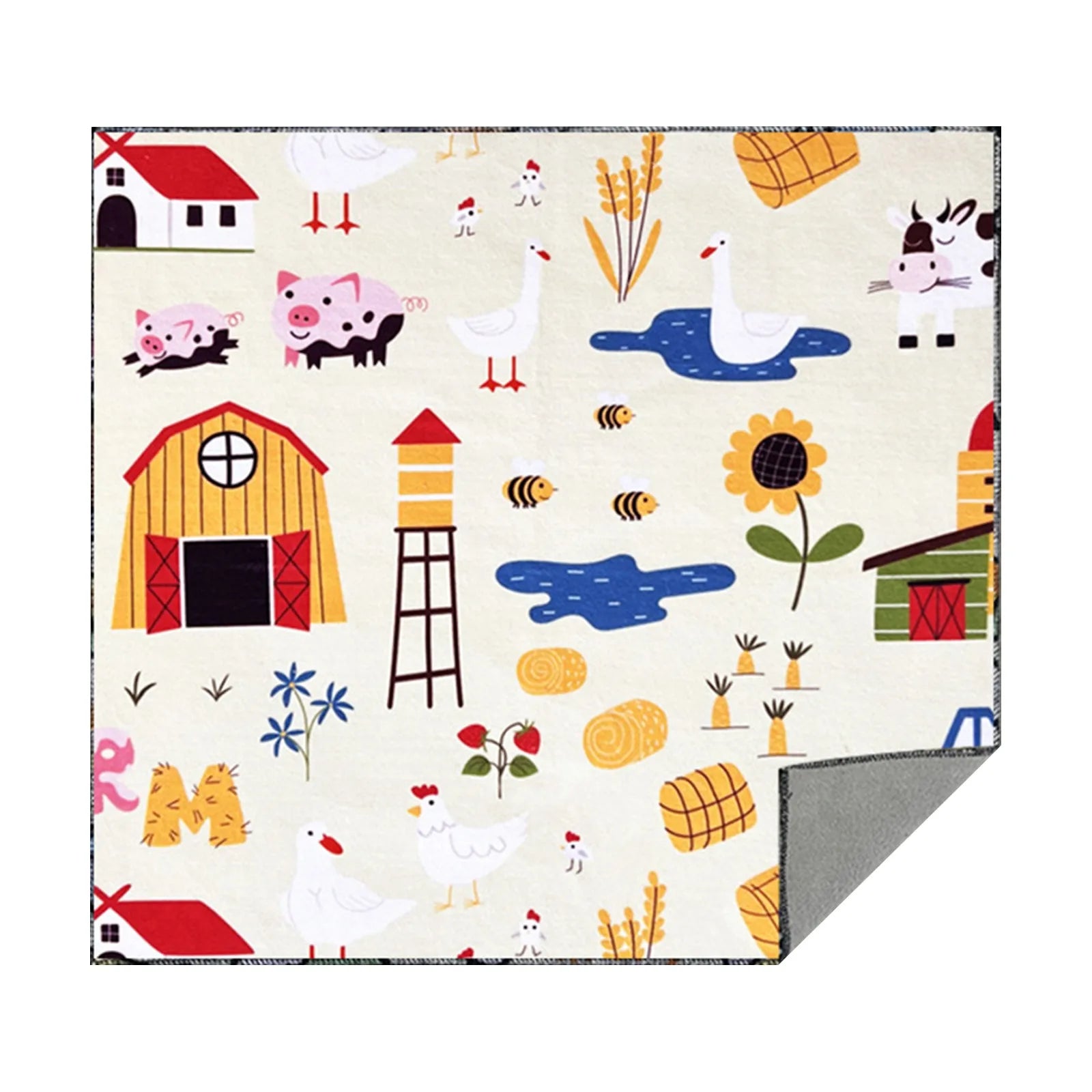 Cat Fixed Fabric Cartoon Printed Self-Adhesive Anti Scratch Anti Bite And Escape Cat Wrap Fabric Pet Grooming Restraint Bag