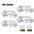 Aquarium Accessories Fish Tank Net Holder Acrylic Transparent PP Anti-Jump Net Clamp Fixed Clip Aquarium Cover Holder Clips