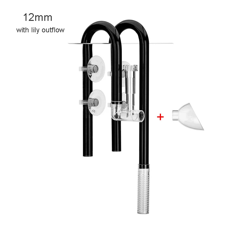 AQUAPRO Plastic Inflow Outflow Inlet Outlet Skimmer Lily Aquarium Accessories Tank Pipe Fish Water Filtro Fishbowl Akvarium