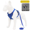 Fashion Reflective Cat Harness and Leash Sets Breathable Mesh Pet Harnesses for Small Dogs Cats Kitten Accessories Collier Chat