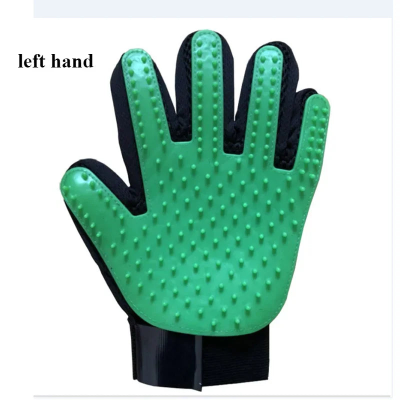 Pet Hair Removal Gloves Comb for Dog Grooming Cats and Dog Massage Bathing Cleaning and Beauty Products Gloves to Bathe Dog Home