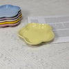 5.5'' Cat Feeding Flower Shaped Ceramic Disc Extra Wide Raised Cats Food Bowl  Anti-vomiting Cat Feeder Pet Delicate Tableware
