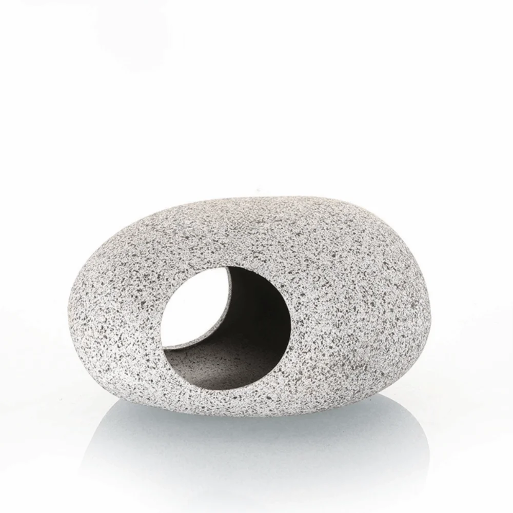 Purple Clay Aquarium Hideaway Rock Simulation Crafts Natural Touch Fish Tank Ornament Landscaping Decoration Aquarium Decoration