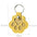 Pet Hair Commemorative Keychain Pu Leather Cat And Dog Fur Souvenir Keychain Dog Paw Pendant Pet Hair Storage Pendant Decoration