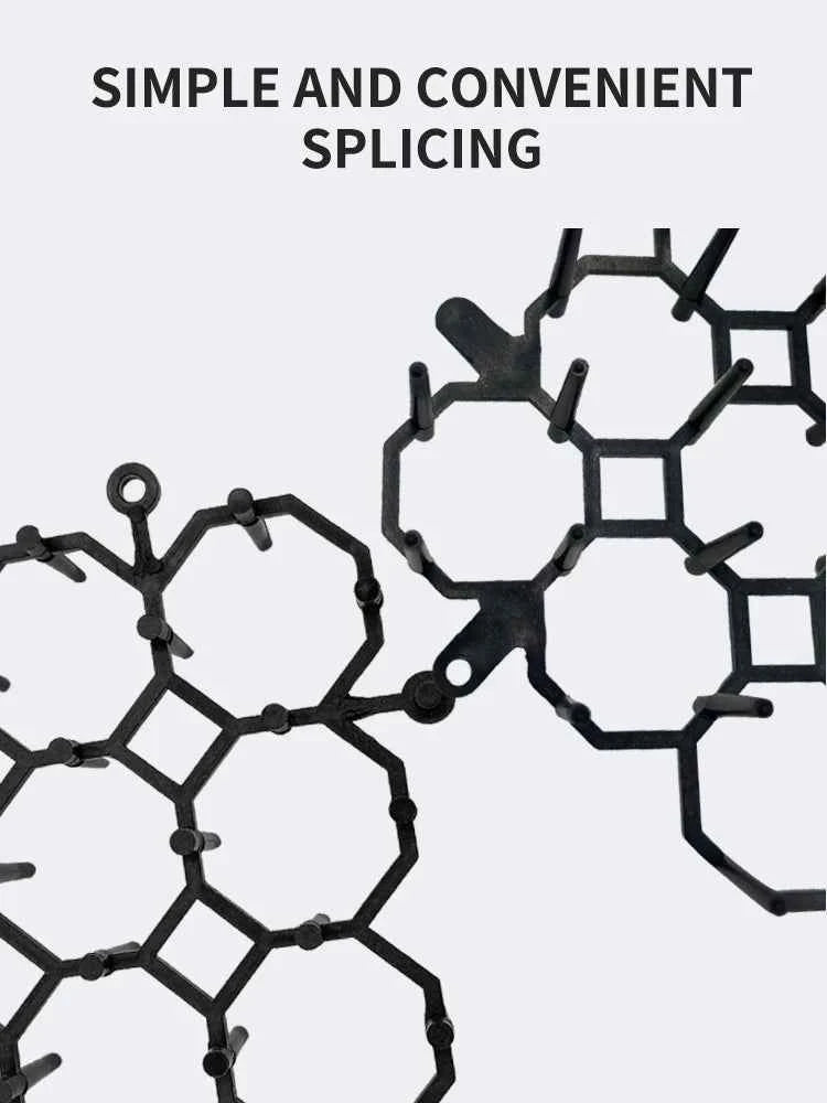 6/10Pcs Garden Prickle Strip Dig Stop Cat Repellent Deterrent Mat Anti-cat Prickle Strips Keep Cat Away Digging Climbing Spike
