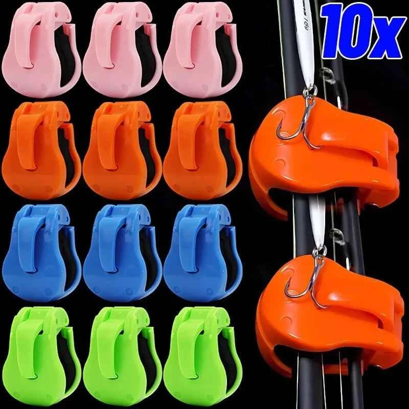 Portable Fishing Rod Tie Strap Holder Clip Pole Bundler Storage Keeper for Lure Sea Rods Travel Car Fishing Tackle Accessories
