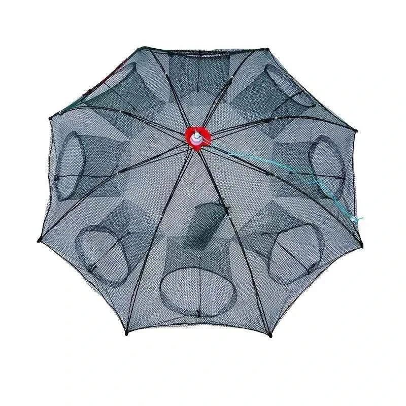 Upgrade Your Fishing Game with this Portable Foldable Hexagonal Fishing Net - Perfect for Catching Shrimp and More!