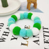Pet Dog Bow Tie Rainbow Flower Hair Ball Necklace Cat Collar Pet Dog Cat Bowties Neckties Dog Grooming Accessories