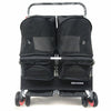 Multifunctional pet car Ultra-light two-seater pet buggy Detachable and washable trolley Universal pet car for cats and dogs - Play Paws Toys