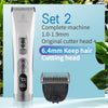 Fenice Clipper Dogs Professional LCD Screen Pet Cat Clippers Electrical Grooming Trimmer Rechargeable Haircut Machine Animals