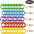 100 pcs Chicken Foot Rings Label Clasp Plastic Poultry Leg Snap Ratchet Clip Digital Duck Pigeon Goose Farm Feed Tool
