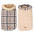 Reversible Dog Jacket Winter Dog Clothes Waterproof Checked Soft Quilted Coat for Small Large Dogs Warm Pet Vest French Bulldog