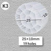 K1 K2 K3 K4 K5 Mbbr Aquarium Koi Pond Plastic Biochemical Filter Media Fluidized Bed Fish Tank Tumble Filter Accessories