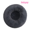 Super Soft Pet Cat Bed Plush Full Size Washable Calm Bed Donut Bed Comfortable Sleeping Artifact Suitable For Winter - Play Paws Toys