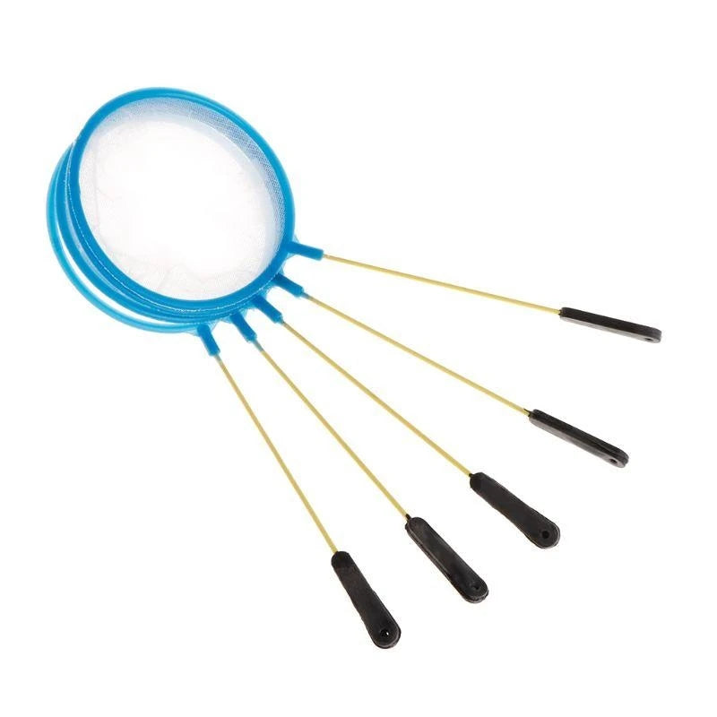 5 Pcs/set Fish Net Artemia Filter Shrimp Mini Portable Fishing Fish Tank Aquarium Dense Mesh Small Pore Tool