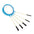 5 Pcs/set Fish Net Artemia Filter Shrimp Mini Portable Fishing Fish Tank Aquarium Dense Mesh Small Pore Tool