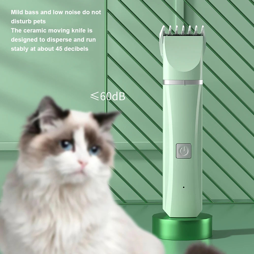 Dog Clipper 3 in 1 Pet Electric Hair Shaver With Cat Nail Grinder Trimmer Dog's Haircut Grooming Tools Cat Claw Cutter